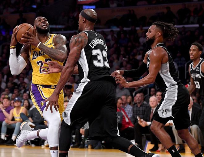 湖人逆转马刺，英格拉姆制霸得分榜